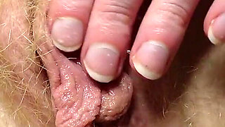 Extreme Closeup Pussy Fingering