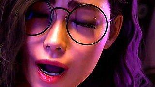 Perfect Big Tits Teen in Glasses Rides Boyfriend's Huge Dick and Gets Her Little Pussy Creampied - Freshwomen Season 3