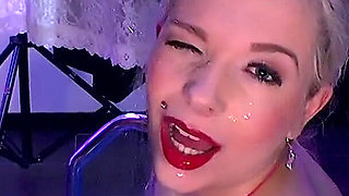 Blonde sexy Ariella enjoys pissing pleasure is beyond anything she ever tried before