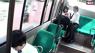 Crowded Bus Heat - a Married Woman Notices and the Tension Builds Between Them - Scene2