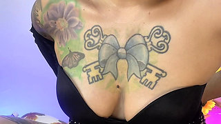 Dirty Chubby MILF Milks You Dry by Squeezing Your Cock with Her Pussy and Thighs