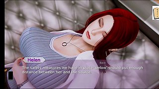 Toon swim, anime 3d, sleeping