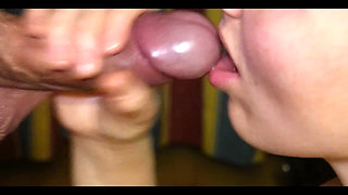 She Really Wanted to Suck the Sperm Milk Out.