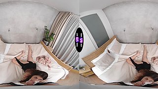 Dirty Lola's tight lips and tiny boobs in POV glory