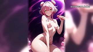 Perky Pink Hair Hentai Girlfriend Lives To Serve (AI)