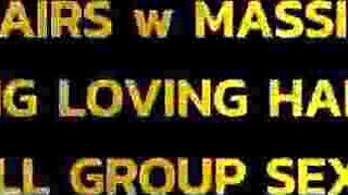Musical Stools W Large Spears for Group sex Liking Haley Spades - All Gang Fuck-a-thon 4K
