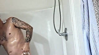 Showering