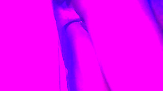 Hot petite Ebony teen creamy pussy getting  blacked by bbc cock couldn't resist fiddling clit when she came out the shower  POV