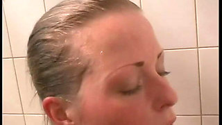 Sex in the Bathtub. with Stockings!