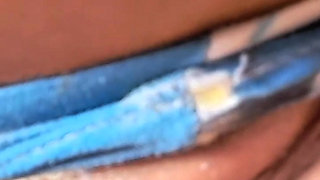 Teen shows off her big tits and masturbates very Rich