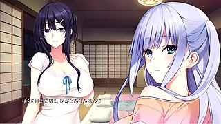 Hentai gameplay featuring country-themed anime porn with big tits