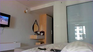 Cute blonde amateur webcam teen masturbating