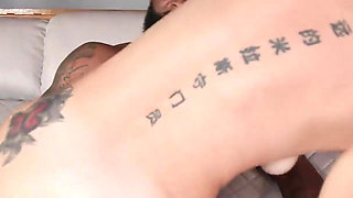 Lily's Interracial Cuckold Fantasy Comes True