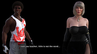 Bigtits MILF Teacher Fucked by a Black Stud