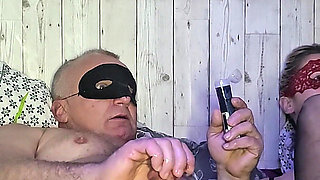 Amateur Couple Masturbating Together