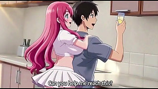 Stepbrother accedently pressed stepsister massive boobs