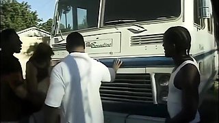 Beautiful whore thrilling interracial clip