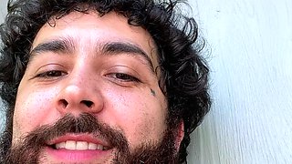 Giant dick fills brunette teens ass