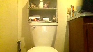 Strip Tease Quickie Bathroom Shh Dont Get Caught
