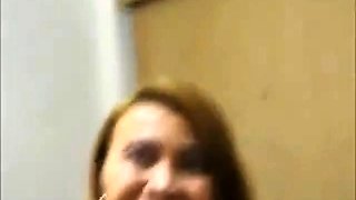 Asian Mature Amateur Cumshot on Tits