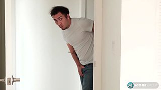 Former cop fucks her son's best friend