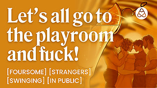 ASMR Audio Porn: First Time Couple Swapping at a Queer Swingers Resort - Foursome & Strangers - Erotic Audio Roleplay for Women