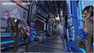 She Gave Her Ass To Monsters To Get Pregnant. 3d Hentai Game Animation With Car Toon And Mind Control