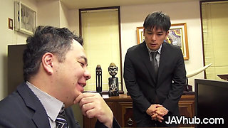Horny Anna Mihashi Entertains Boss to Explosive Orgasm